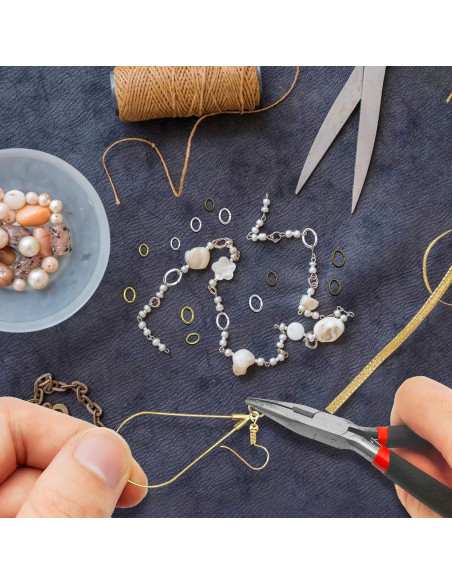 1200 Anillas de Salto Abiertas YaeYur Acero Inoxidable DIY