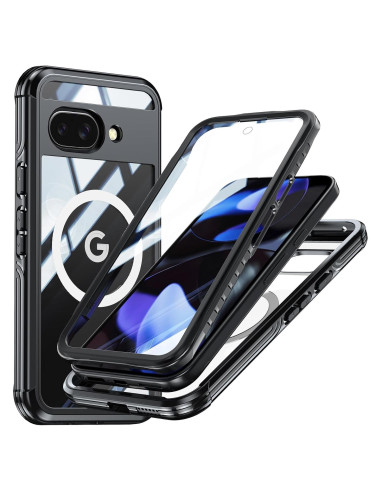Funda Magnética para Google Pixel 9A - Protección 360 Negra