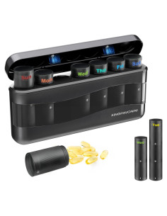 Organizador Semanal de Pastillas KingPavonini 2/3 Veces al Día