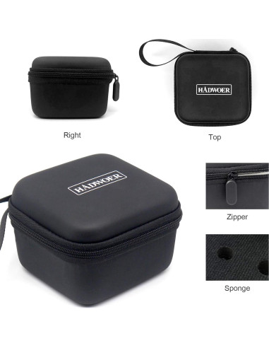 Organizador Portátil Hadwoer para Cuchillas Cricut - Funda Negra