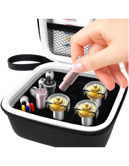 Organizador Portátil Hadwoer para Cuchillas Cricut - Funda Negra