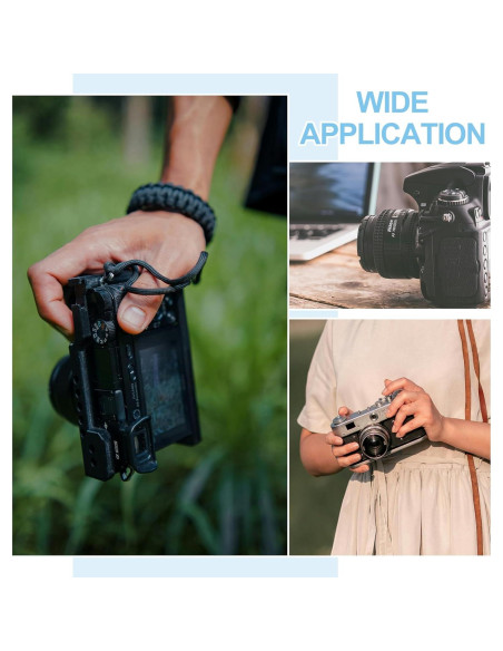 Tornillo en D Acero Inoxidable PATIKIL 4 Pcs 23 mm Negro