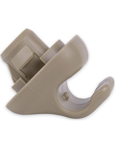 Clip Gancho Visera de Sol Beige Runmade para Honda Accord Civic CRV