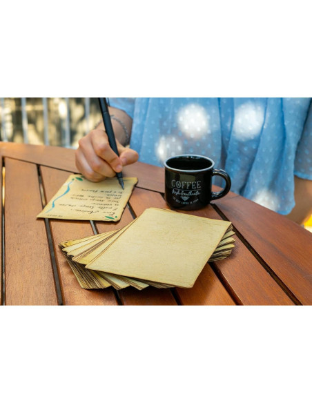 Tarjetas de Papel Hecho a Mano Wanderings 10.2x15.2cm - 50 Unidades