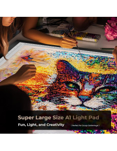 Luz Pad A1 DONPODER 10000 Lux LED Ajustable 3 Colores 2