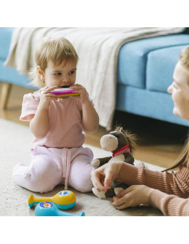 Conjunto de Instrumentos Musicales Lollipop - Flauta, Maracas, Armónica, Pandereta