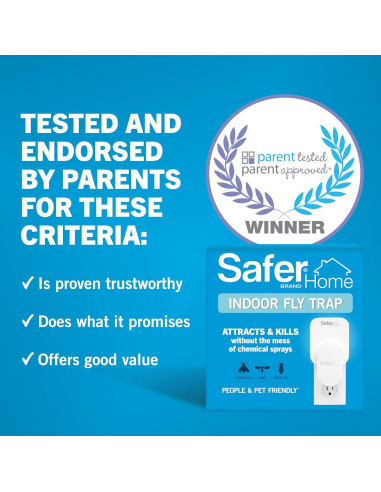 Trampa para Moscas Interior Safer Home SH502-1R5SR 37 m