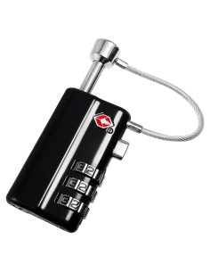 Cerradura de Caja de Armas Zyauine Aprobada por TSA - Resistente al Corte