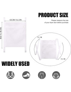 Bolsa de Secado para Zapatillas ROBOHOOK 2 Piezas 40.6x38.1cm 2