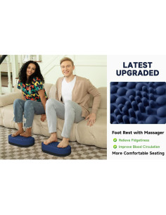 Reposapiés DIKDOC de Silicona Azul para Alivio de Pies 2