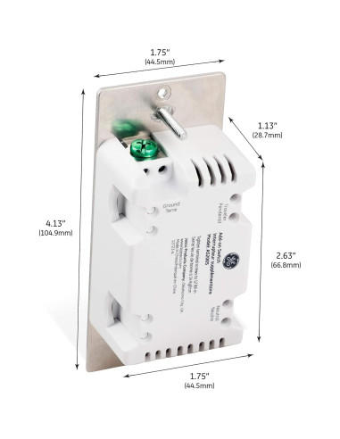 Interruptor Adicional GE Enbrighten 47186 Negro Z-Wave Zigbee