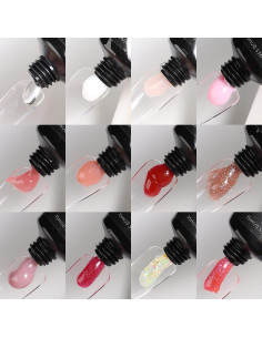 Kit de Gel Polímero 12 Colores Sotong - Extensión Rápida Uñas 2