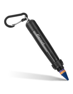 Soporte de Crayón de Aluminio Gscocl Negro para Crayones 1.27 cm