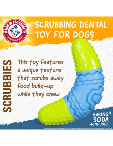 Juguete Masticable Boomerang Arm & Hammer para Perros Adultos 17.78 cm