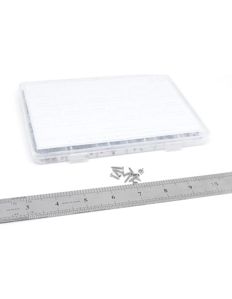 Kit de Tornillos Autoperforantes HVAZI 1200PCS M1 a M2.2