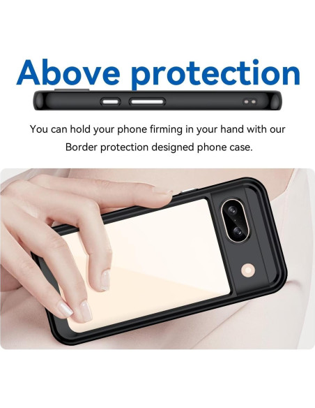 Funda Google Pixel 8A con Protector de Pantalla Templado