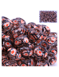 Perlas de Ámbar AIPRIDY para Joyas DIY - 50 Piezas