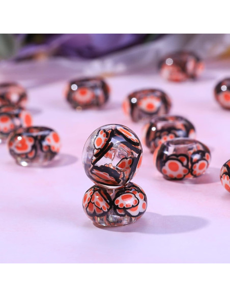 Perlas de Ámbar AIPRIDY para Joyas DIY - 50 Piezas