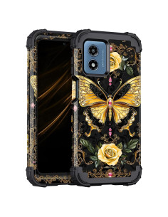 Funda Miqala para Moto G Play 5G 2024, Brilla en la Oscuridad