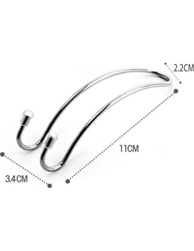 Ganchos de Almacenamiento para Auto Wopanxye - Paquete de 12