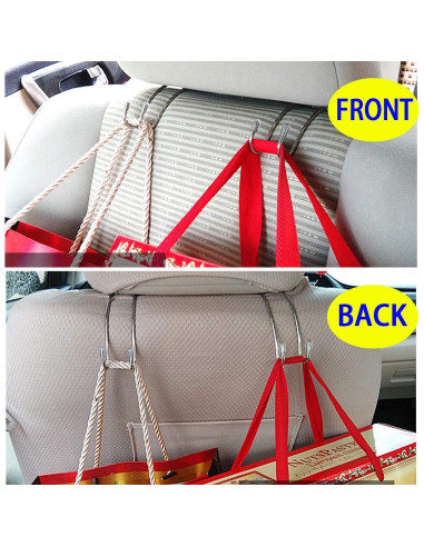 Ganchos de Almacenamiento para Auto Wopanxye - Paquete de 12