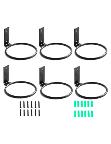 Soporte para Plantas Colgante Maosen 4" Redondo 6 Piezas