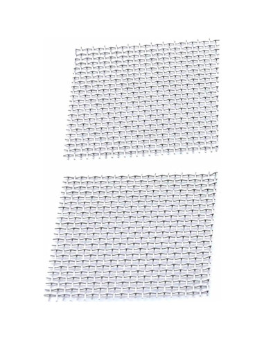 20 Almohadillas de Malla de Alambre Acero Inoxidable Woogim 5x5cm