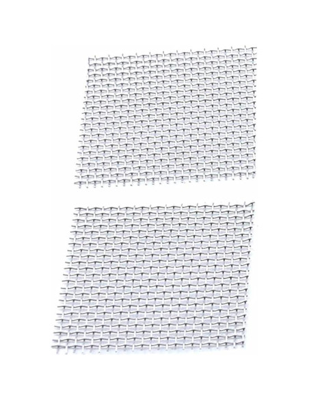 20 Almohadillas de Malla de Alambre Acero Inoxidable Woogim 5x5cm