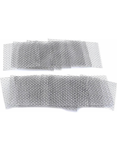 20 Almohadillas de Malla de Alambre Acero Inoxidable Woogim 5x5cm