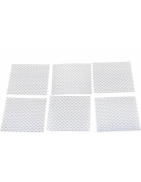 20 Almohadillas de Malla de Alambre Acero Inoxidable Woogim 5x5cm