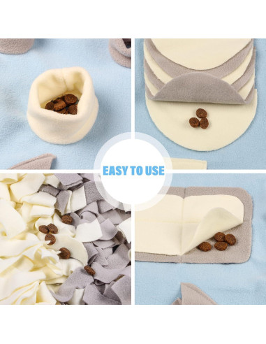 Alfombra Snuffle para Perros Stellaire Chern 60x100 cm Azul