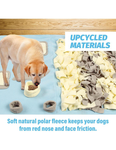 Alfombra Snuffle para Perros Stellaire Chern 60x100 cm Azul