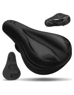 Cojín de Asiento de Bicicleta de Gel CDYWD - Acolchado 4.2 cm