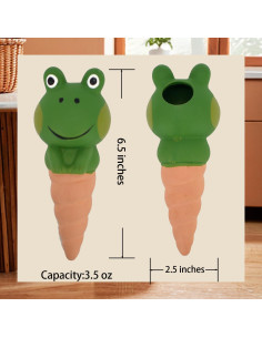 Pico Autorriego HORTICAN Rana Terracota 0.58 kg Jardín 2