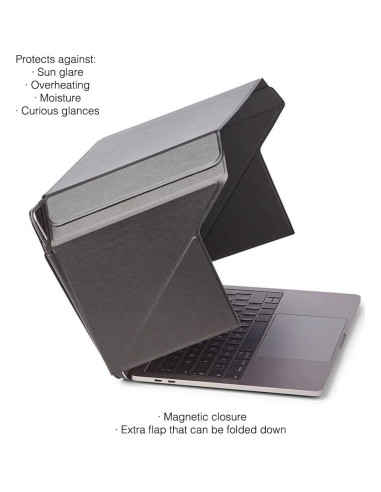 Capota de Sol 4-en-1 Philbert para Laptop 12-14" - Negro