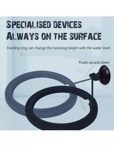 Anillo de Alimentación Flotante Dbeans para Peces - 1 Círculo