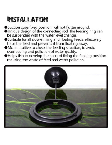 Anillo de Alimentación Flotante Dbeans para Peces - 1 Círculo