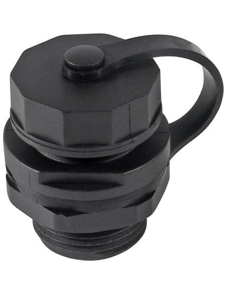 Conector RJ45 CAT6 blindado IP67 para montaje en panel - 10 piezas