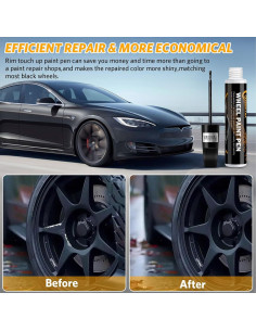 Pintura de Retoque de Borde Negro Carsmallma 12ml 2