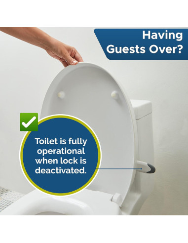 Cerradura de Seguridad para Inodoro Wappa Baby - Paquete de 3