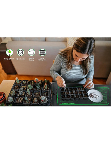 Alfombrilla Térmica para Plántulas LOCONHA 25.4x52.7cm 20W