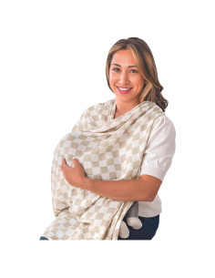 Cubierta de Lactancia Itzy Ritzy Multiusos 47x47 cm Algodón