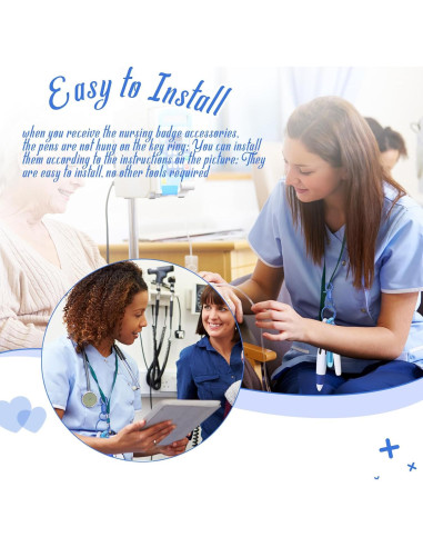 Set de 36 Marcadores y Bolígrafos Geyoga para Enfermería