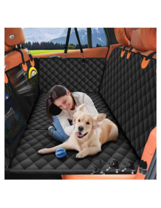 Extensor de Asiento Trasero para Perros PuppyuWill XL Impermeable
