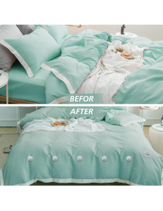 Clips para Edredón MQUPIN 16 Piezas - Sujetadores de Tela Gris 2