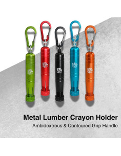 Soporte de Crayón de Quilla de Madera WOLF 0.5" Redondo Hexagonal 2