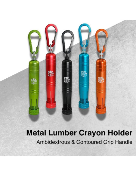 Soporte de Crayón de Quilla de Madera WOLF 0.5" Redondo Hexagonal