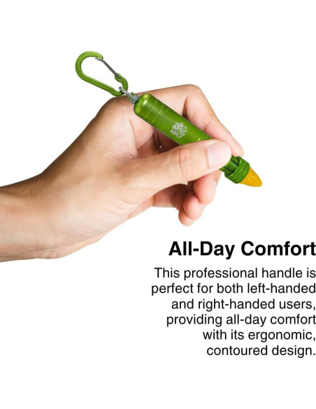 Soporte de Crayón de Quilla de Madera WOLF 0.5" Redondo Hexagonal