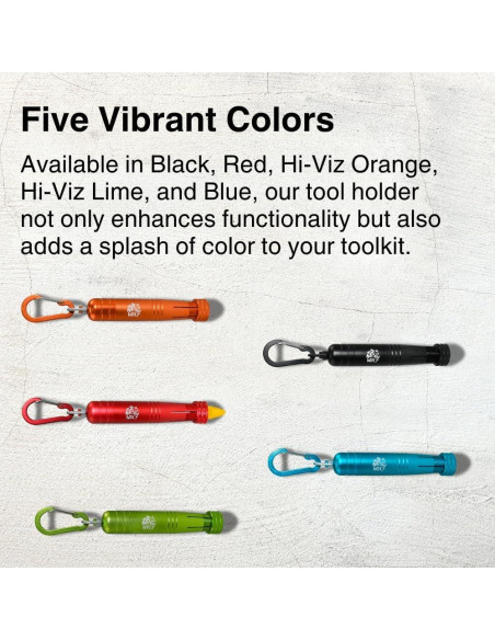 Soporte de Crayón de Quilla de Madera WOLF 0.5" Redondo Hexagonal