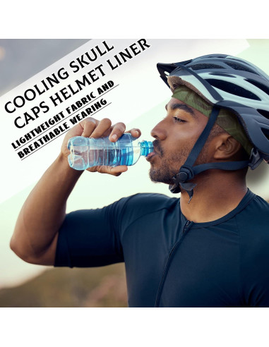 10 Gorras de Calavera Tarpop para Hombres - Enfriamiento y Transpirables